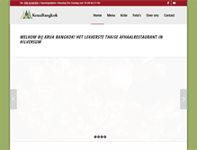 Tablet Screenshot of krua-bangkok.com